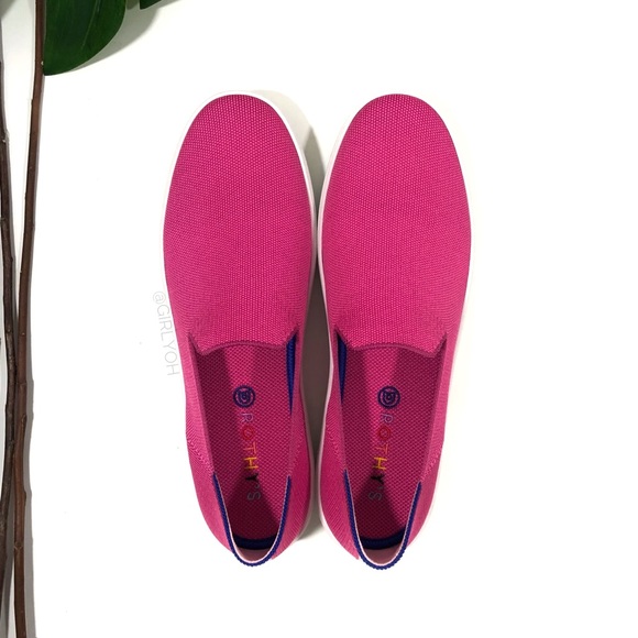 NEW Rothy’s Bubblegum Slip On Sneakers 13 - Picture 2 of 5